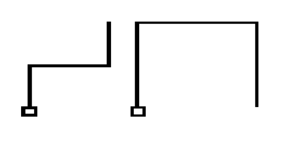Схема следа ИПО-1 и ИПО-2